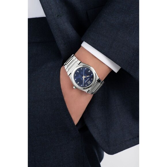 Salvatore Ferragamo Vega Quartz Diamond Blue Dial Men's Watch SFYF01023 - Picture 11 of 12